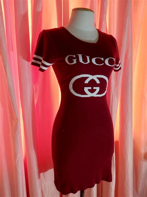 gucci dress orange green tan blue dress|gucci bodycon dress.